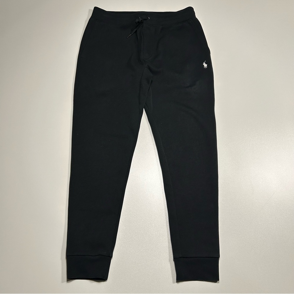 Polo Ralph Lauren Men's Double-Knit Joggers Pants Black Small